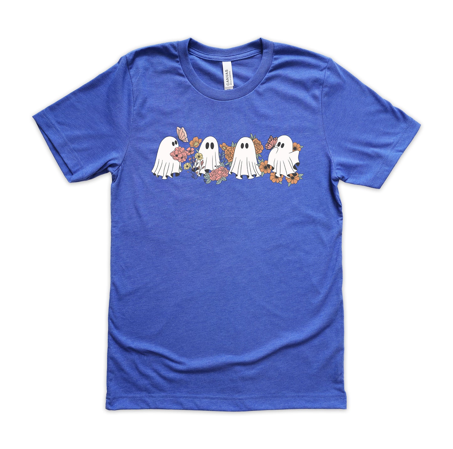 Cute Floral Ghosts Halloween Shirt
