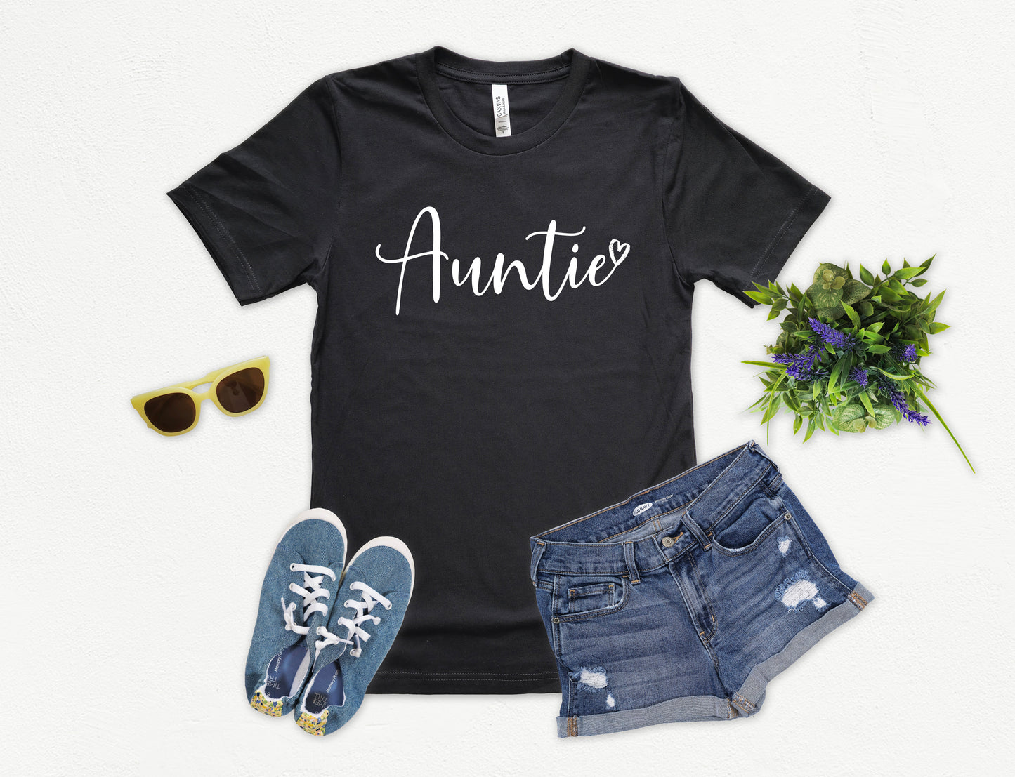 Auntie Shirt | Aunt Shirt Heart