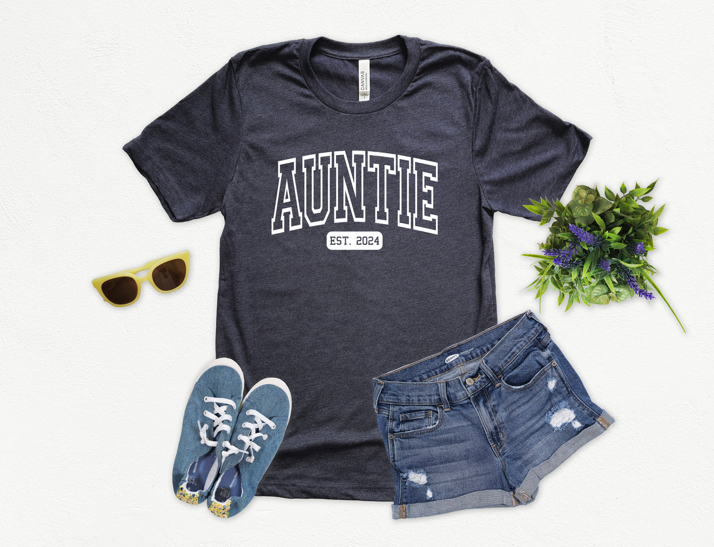 Custom Auntie Shirt University Style | Aunt Shirt