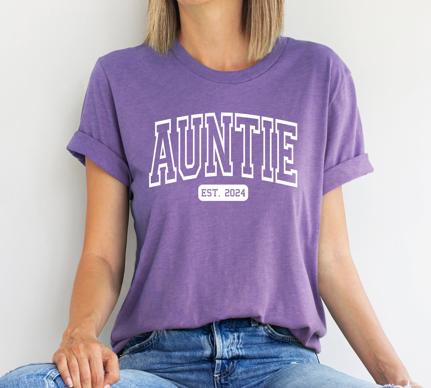 Custom Auntie Shirt University Style | Aunt Shirt