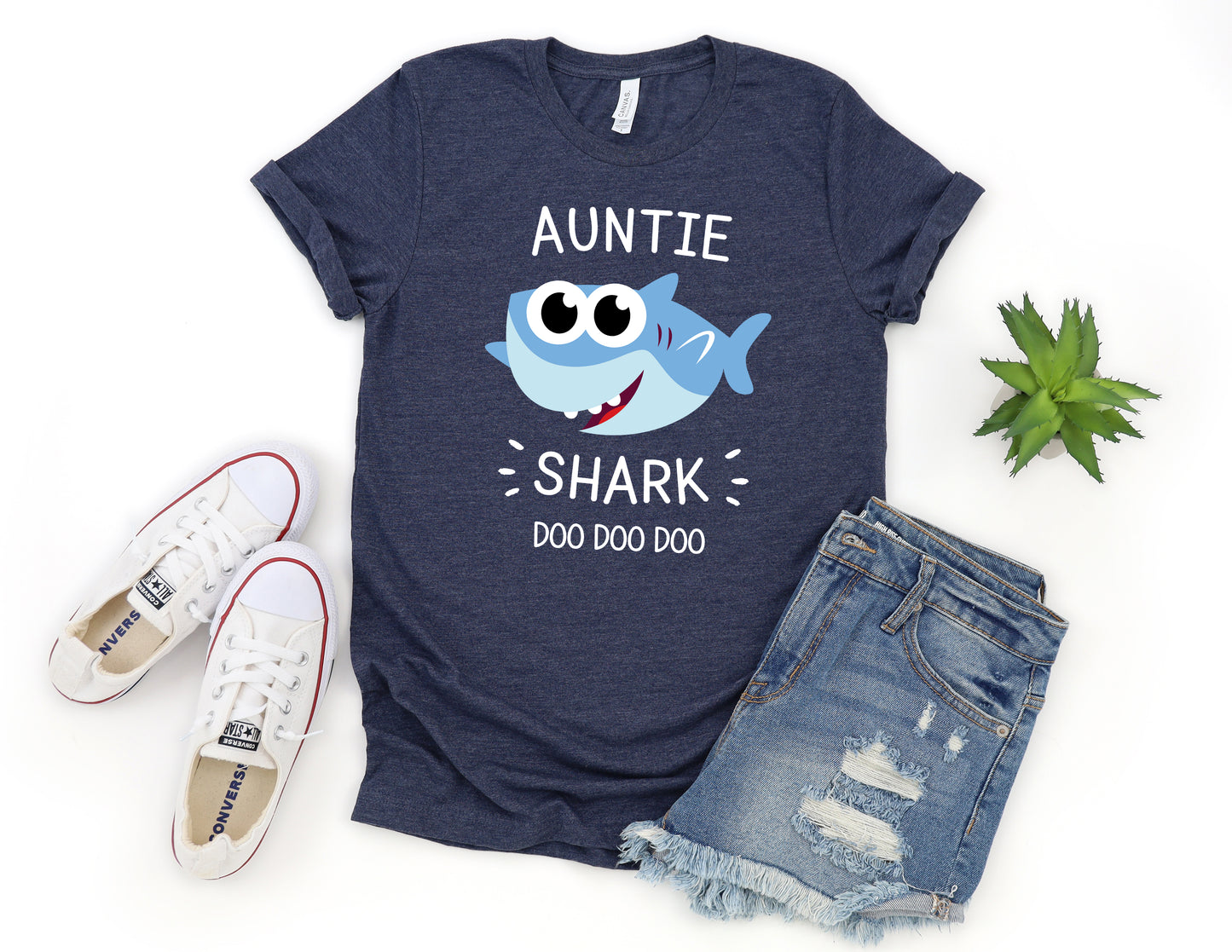 Auntie Shark Shirt | Aunt Shirt