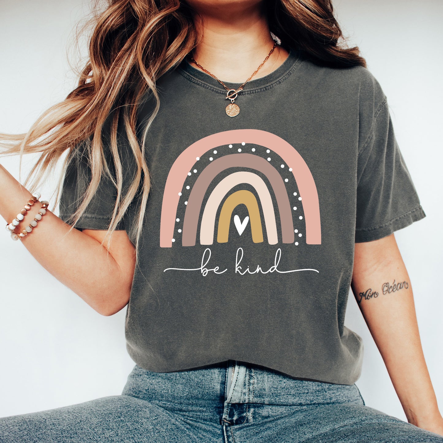 Be Kind Graphic Shirt | Comfort Colors Vintage Style Shirt