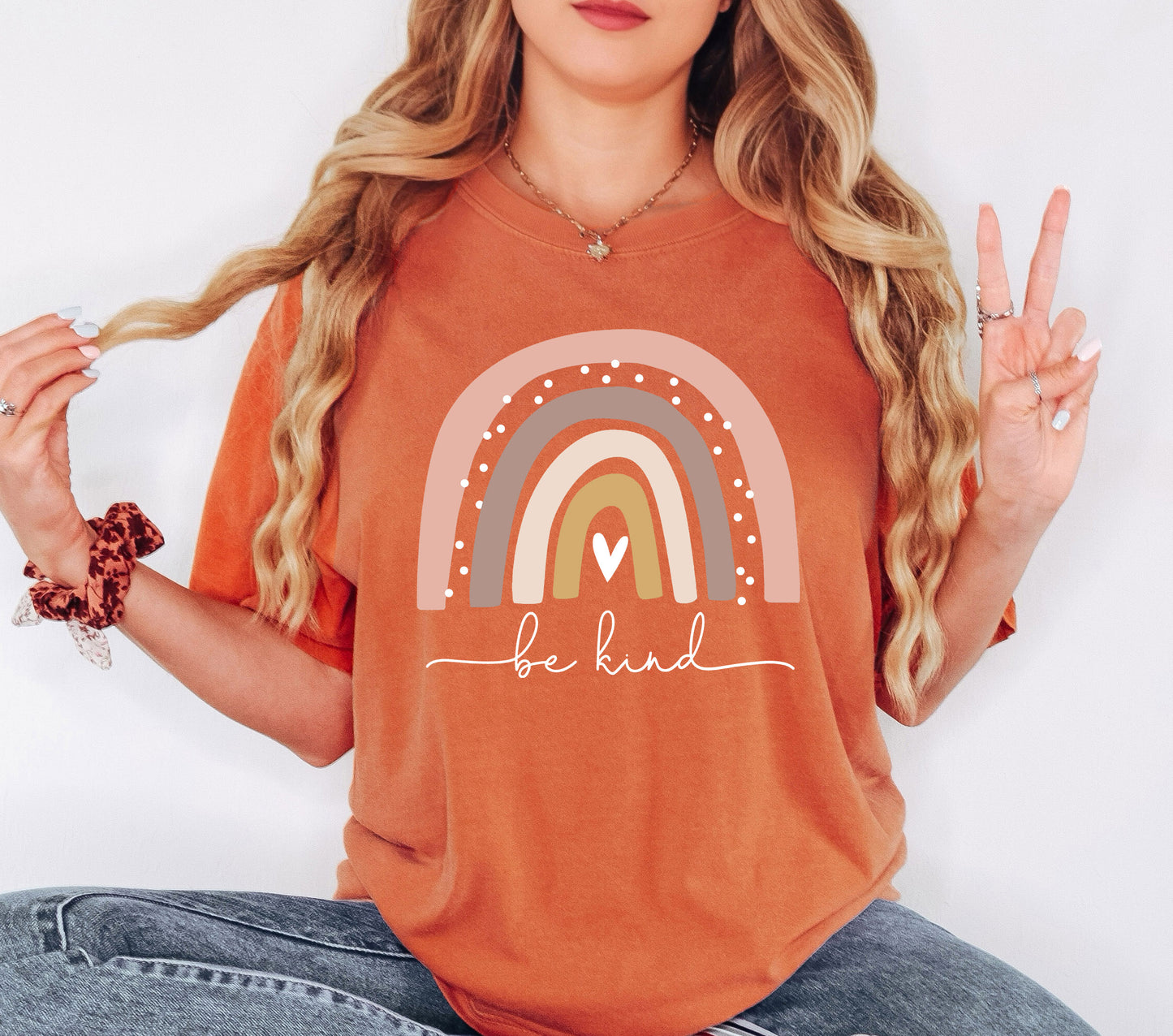 Be Kind Graphic Shirt | Comfort Colors Vintage Style Shirt