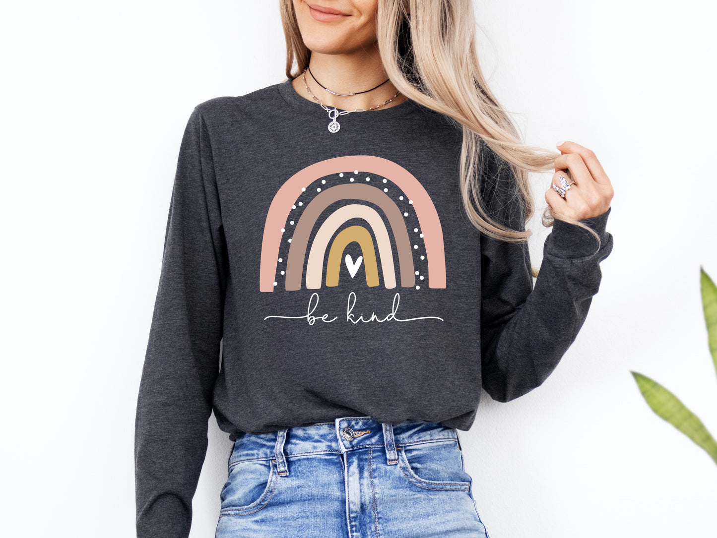 Be Kind Graphic Shirt Long Sleeve