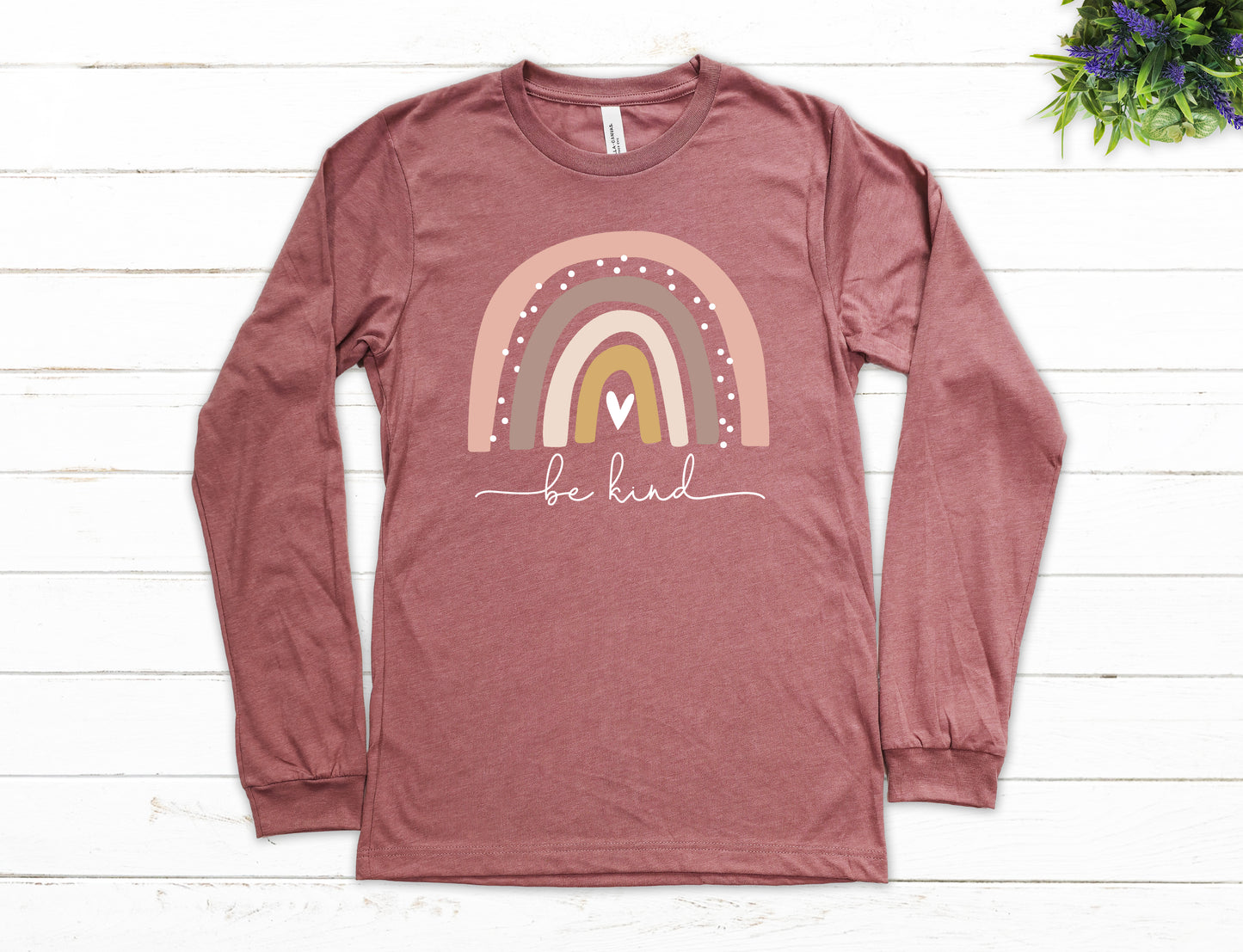 Be Kind Graphic Shirt Long Sleeve