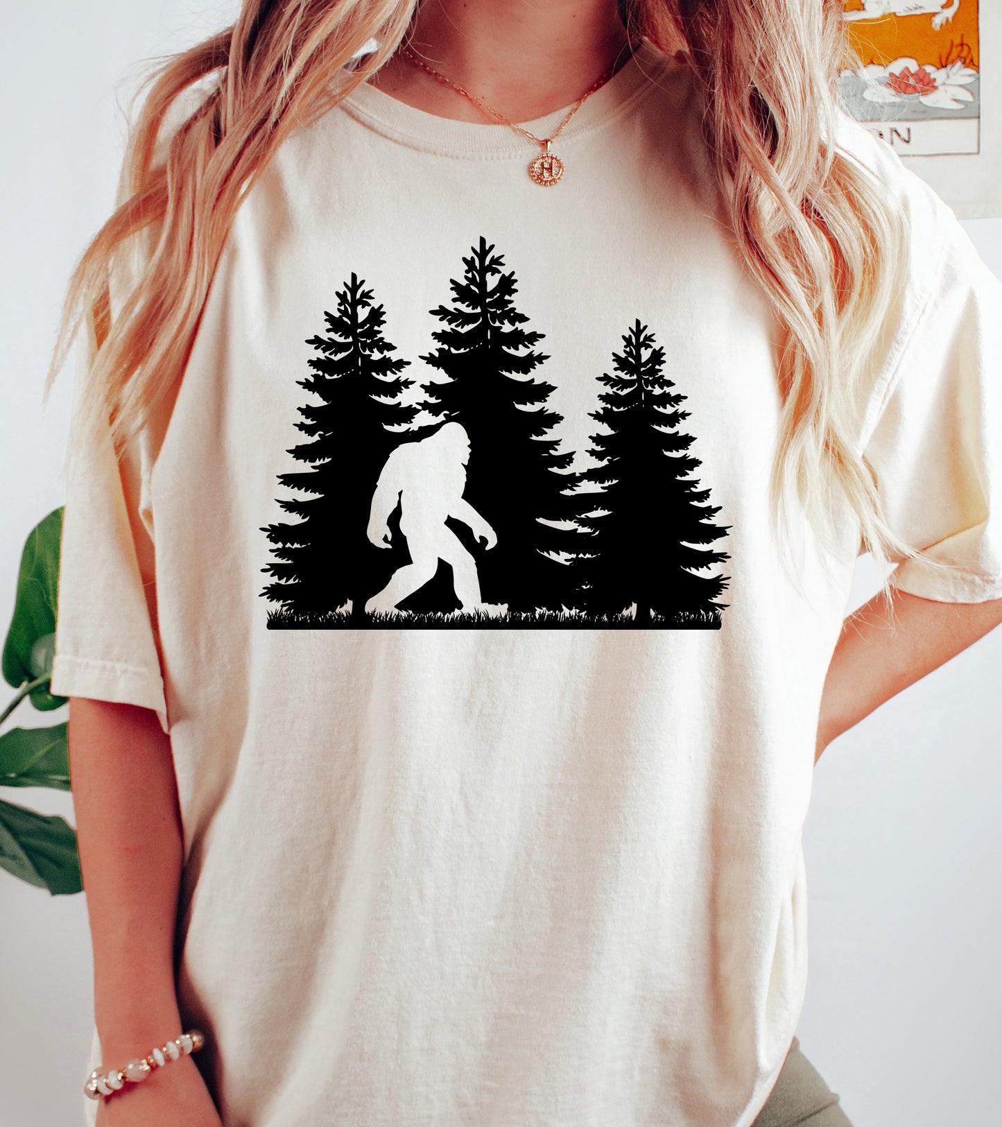 Bigfoot Shirt | Sasquatch Shirt | Comfort Colors Vintage Style Camping Shirt