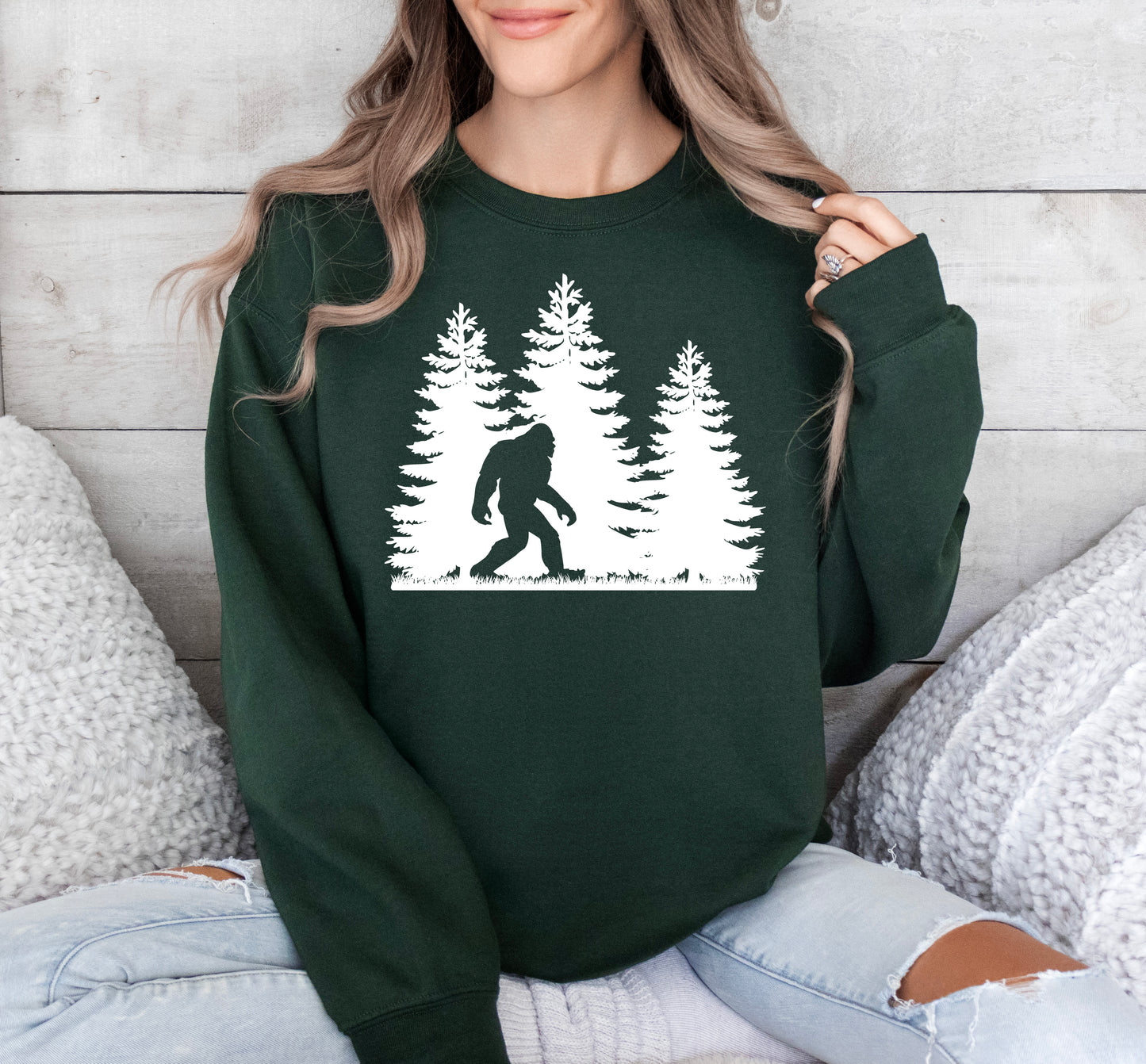 Bigfoot Sweatshirt | Sasquatch Sweatshirt | Camping Sweatshirt