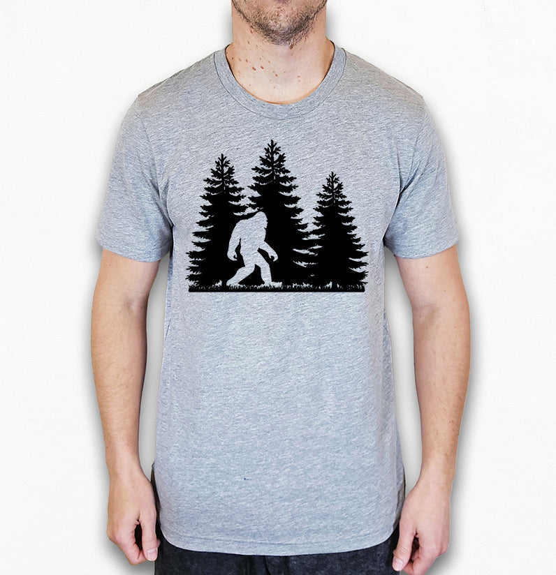 Bigfoot Shirt | Sasquatch Shirt | Camping Shirt | Light Garment