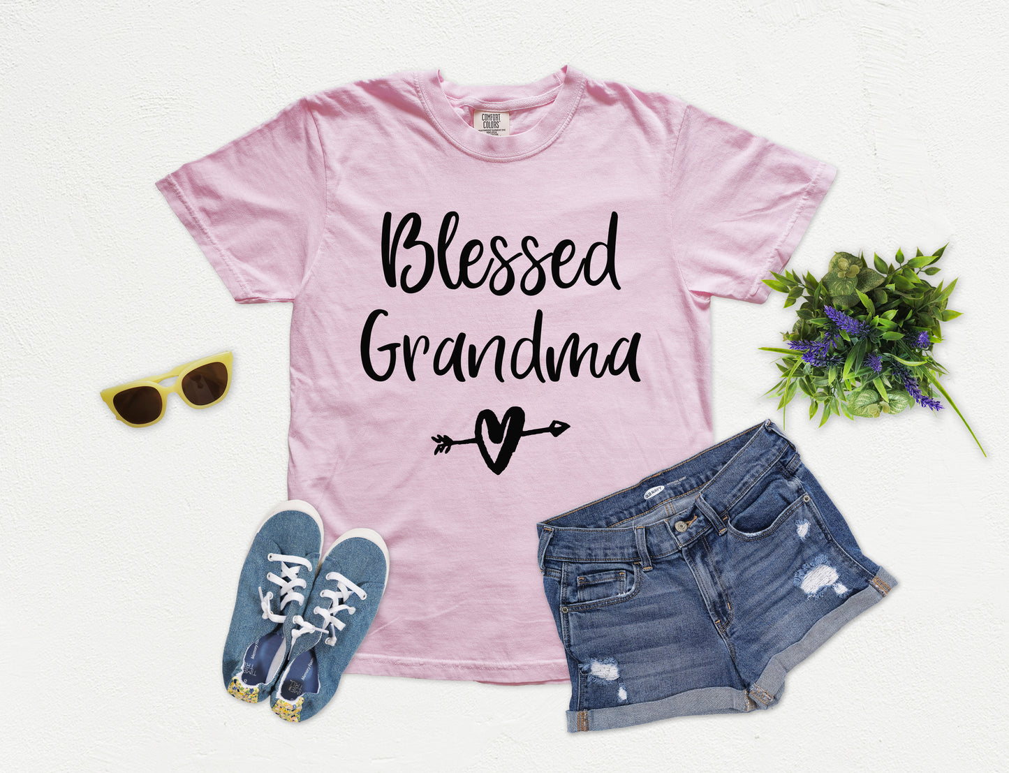 Blessed Grandma Shirt | Comfort Colors Vintage Style Grandma Shirt