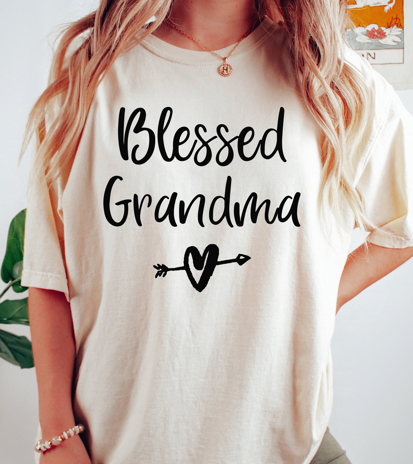 Blessed Grandma Shirt | Comfort Colors Vintage Style Grandma Shirt