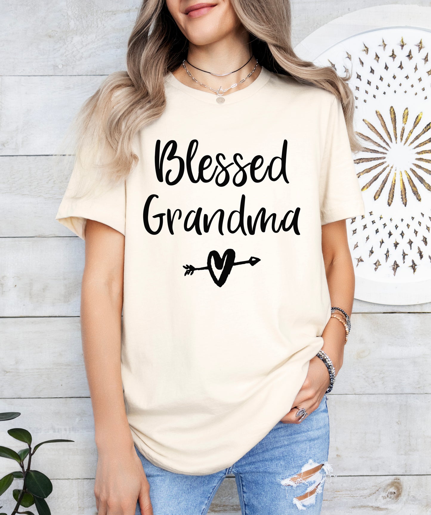 Blessed Grandma Shirt | Light Garment