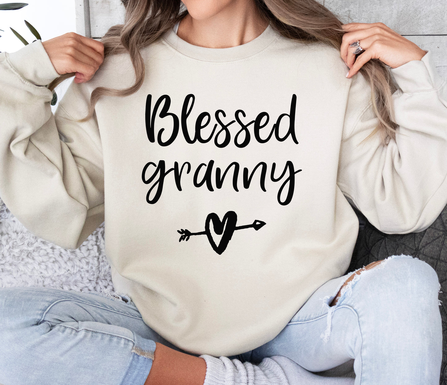 Blessed Granny Sweatshirt | Grandma Sweatshirt