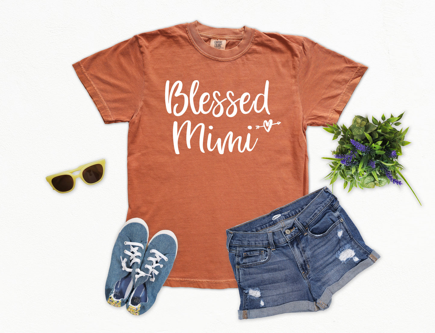 Blessed Mimi Shirt | Comfort Colors Vintage Style Mimi Shirt