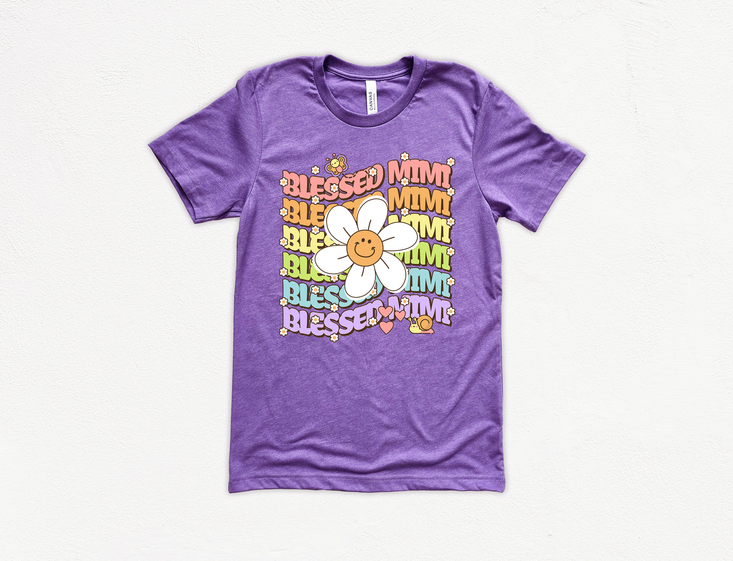 Blessed Mimi Retro Daisy Shirt | Mimi Shirt