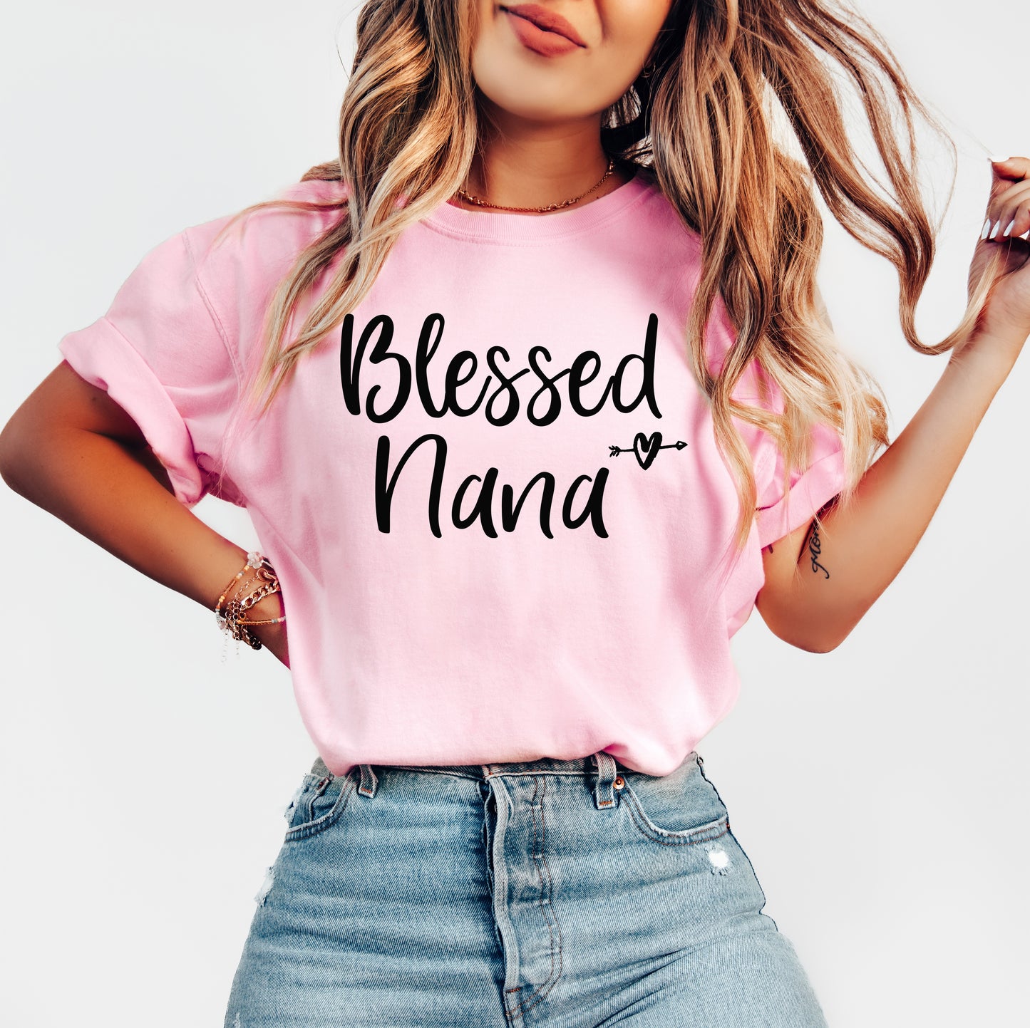 Blessed Nana Shirt | Comfort Colors Vintage Style Nana Shirt