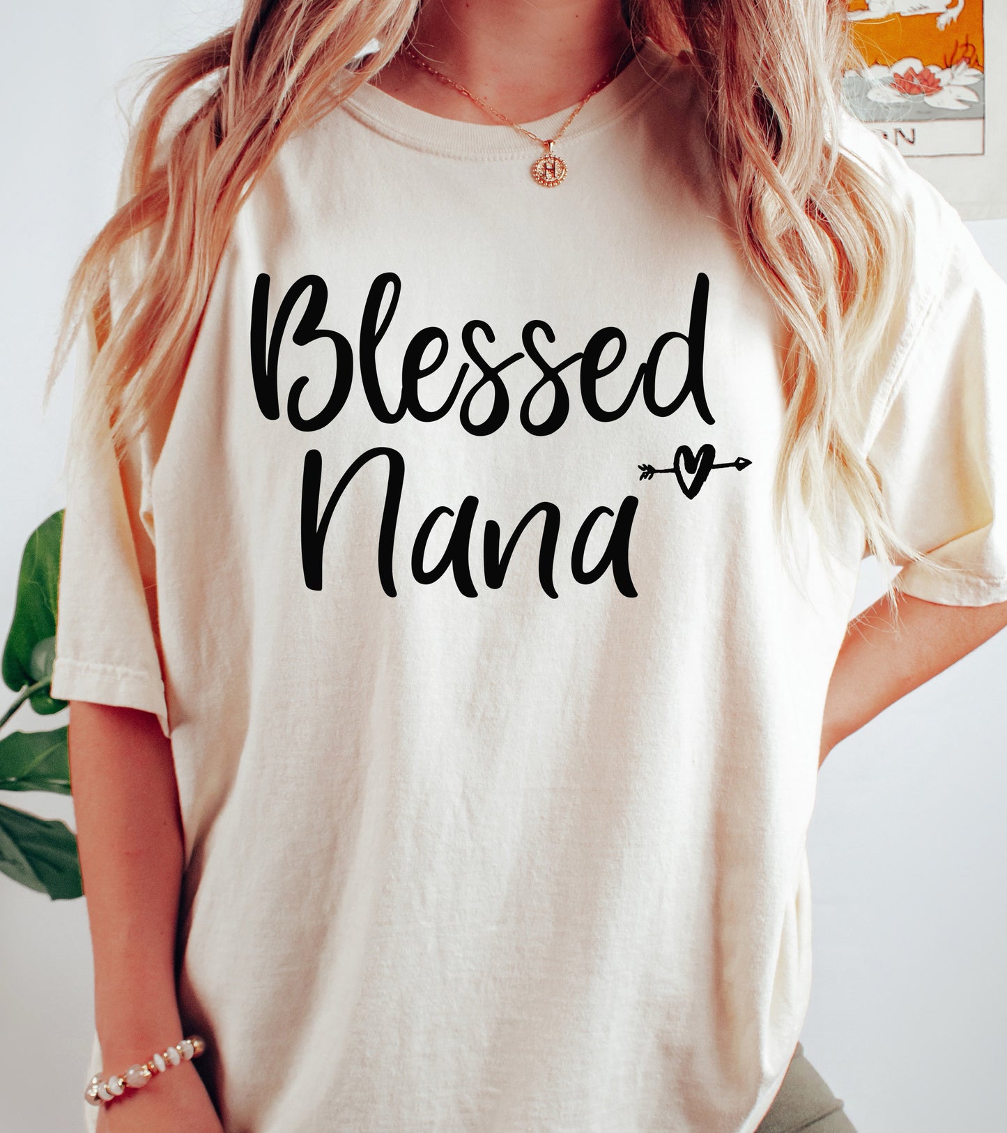 Blessed Nana Shirt | Comfort Colors Vintage Style Nana Shirt