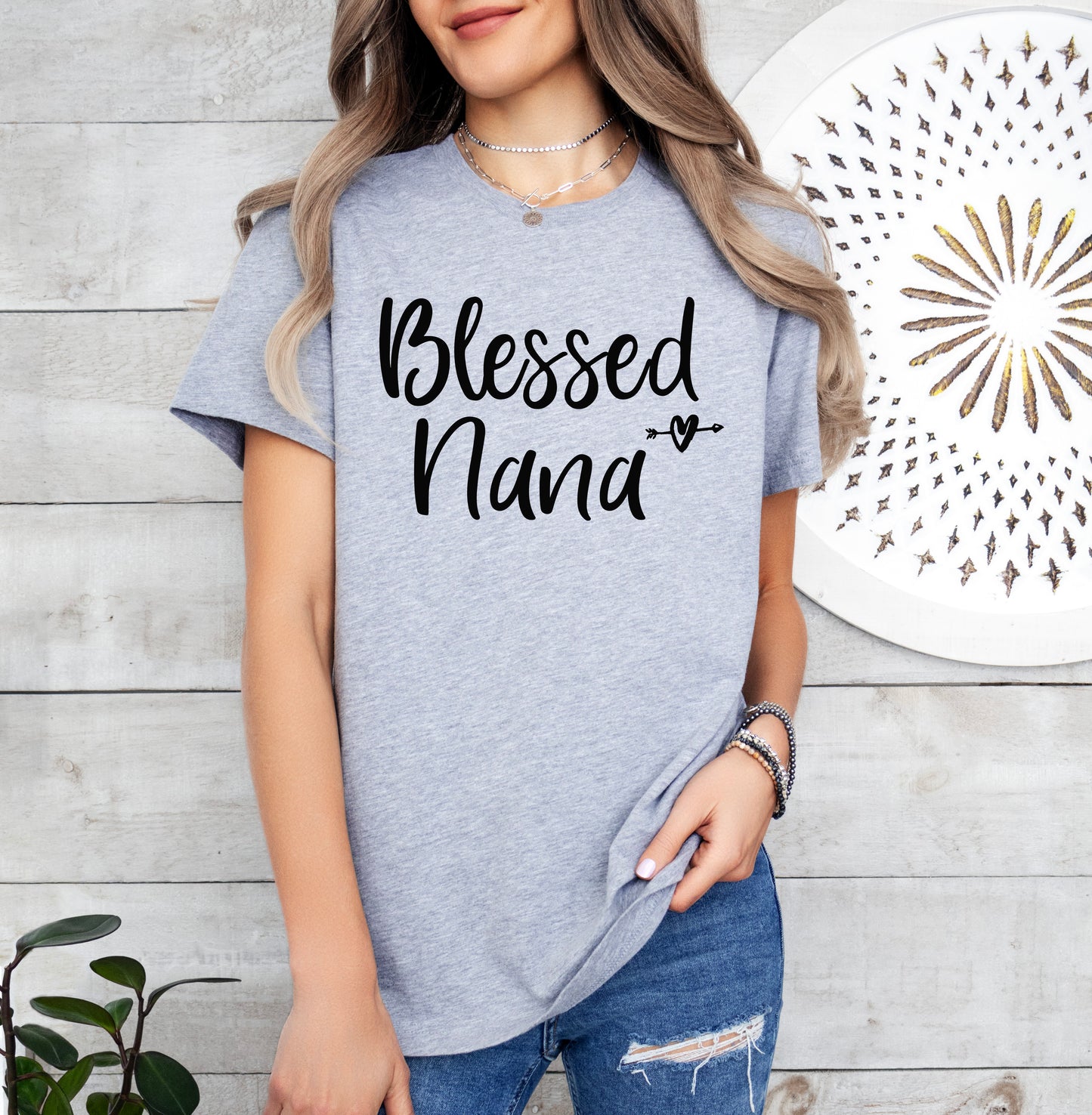 Blessed Nana Shirt | Light Garment
