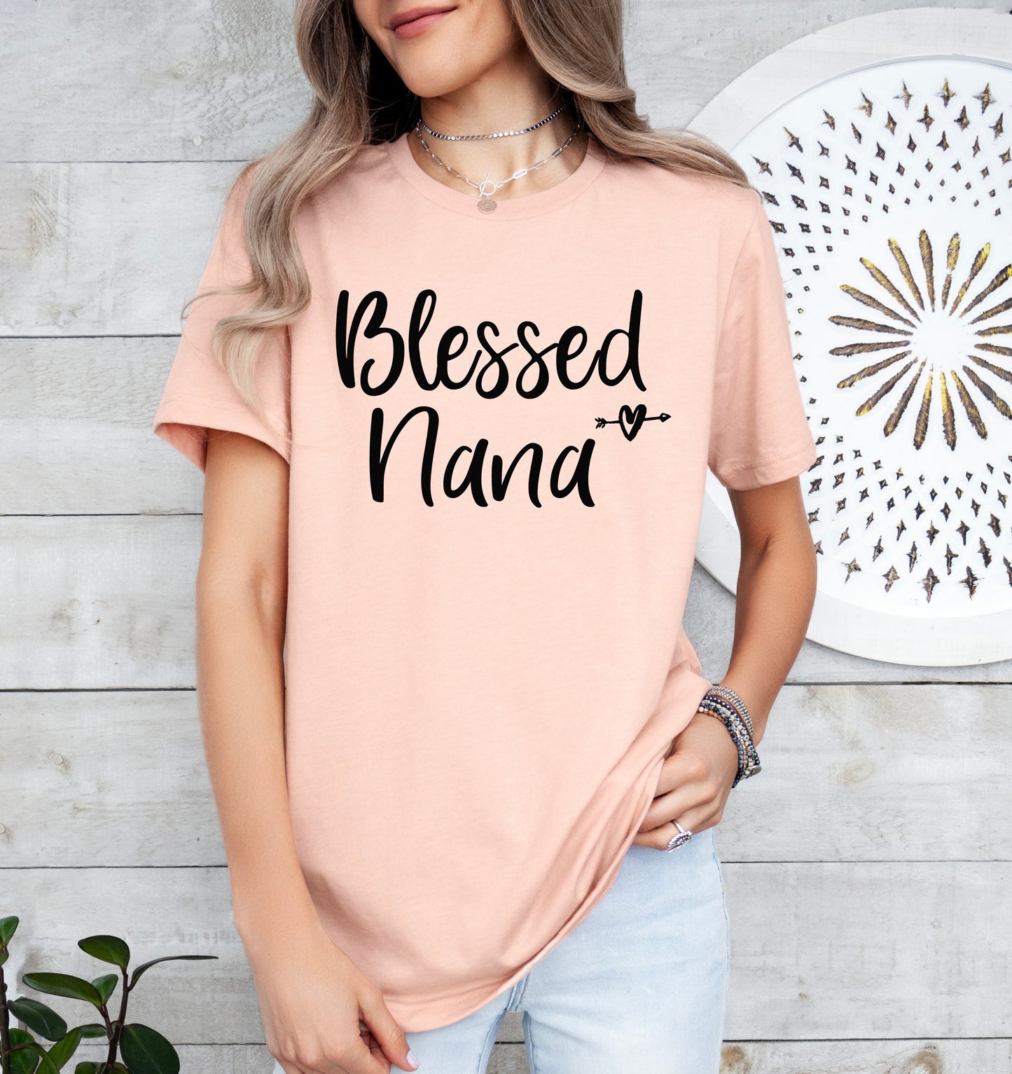 Blessed Nana Shirt | Light Garment