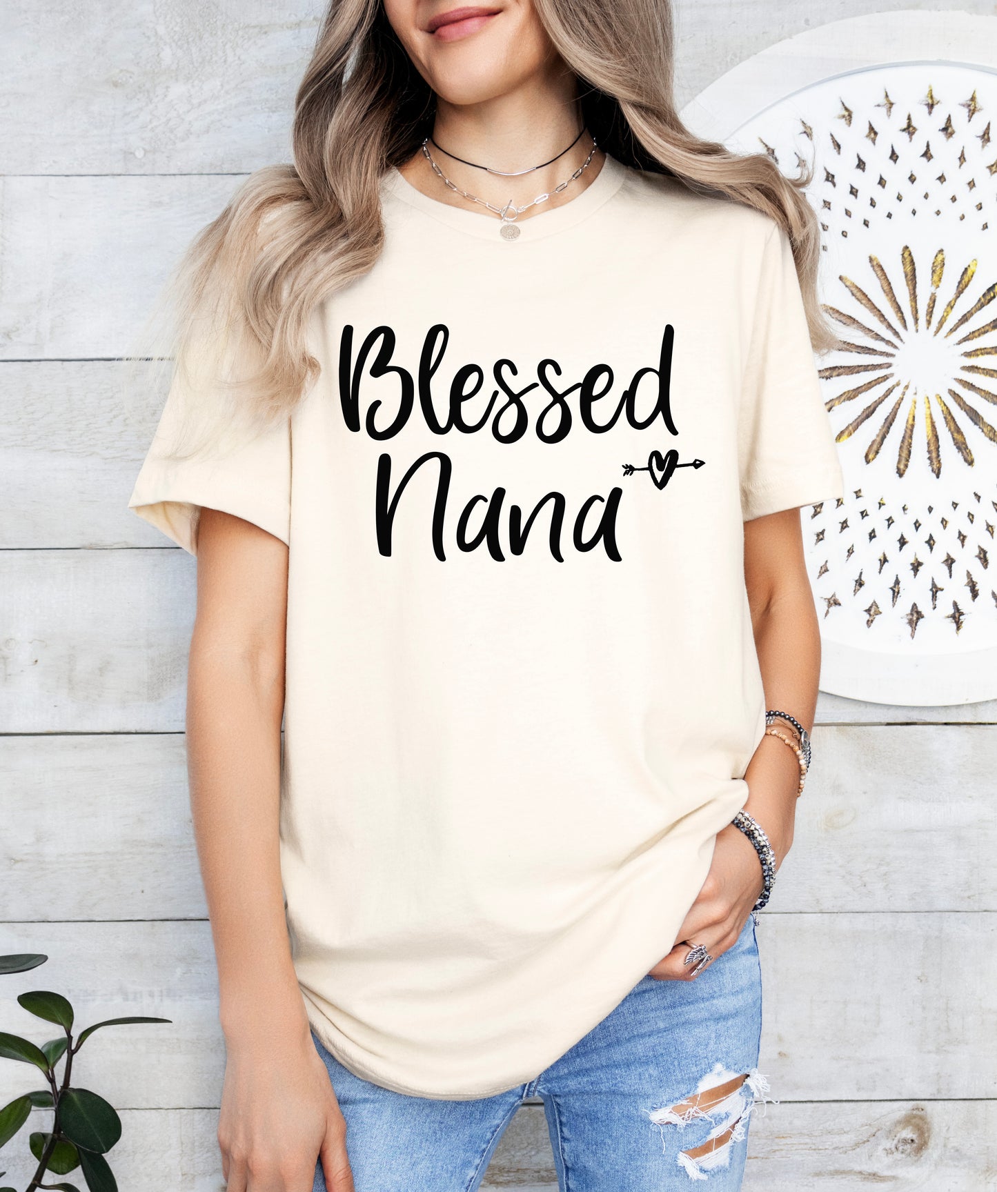 Blessed Nana Shirt | Light Garment
