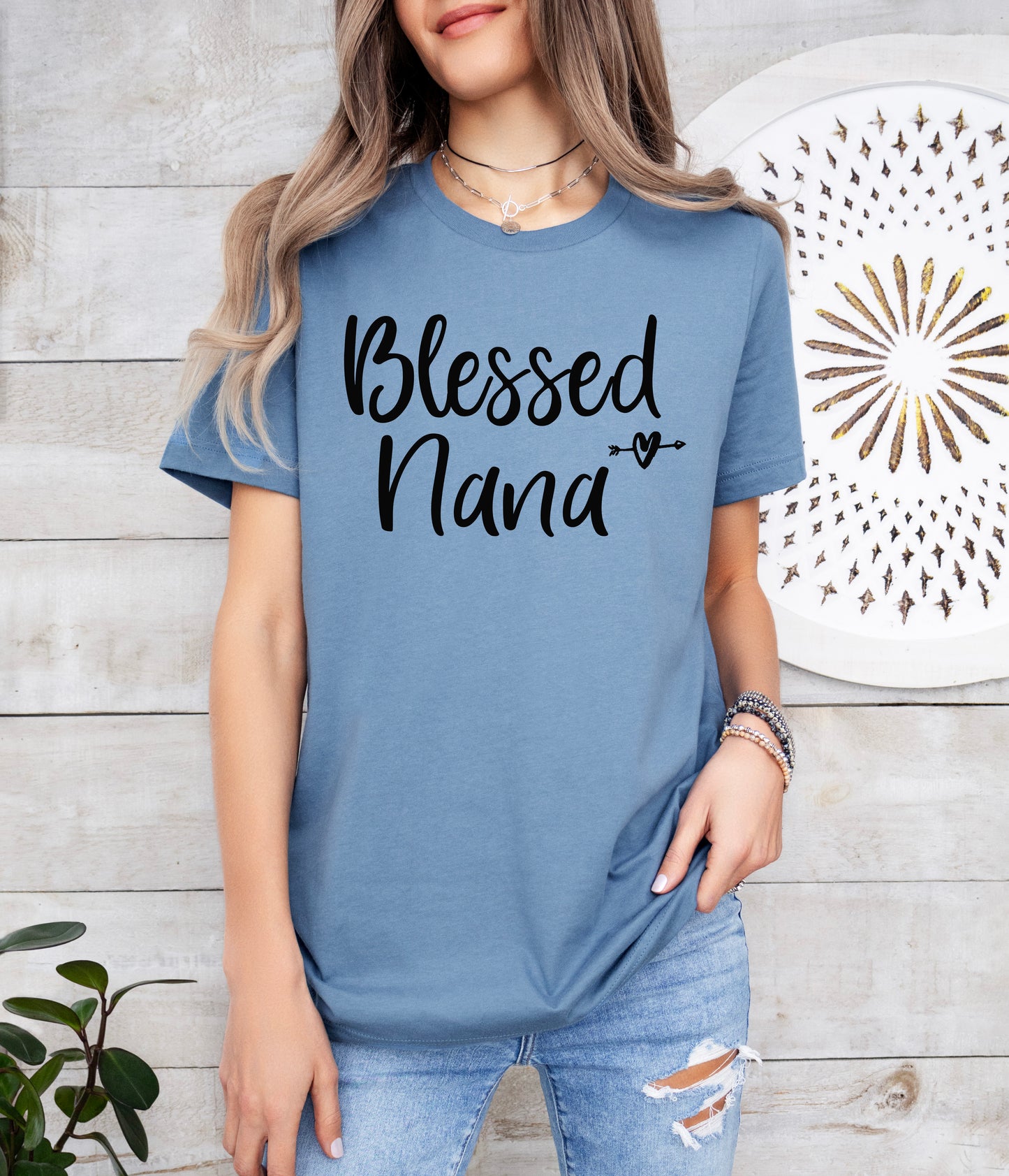 Blessed Nana Shirt | Light Garment