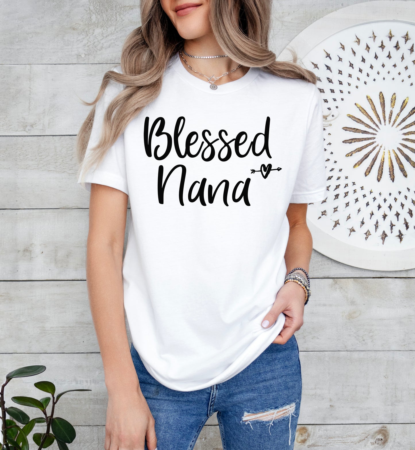 Blessed Nana Shirt | Light Garment