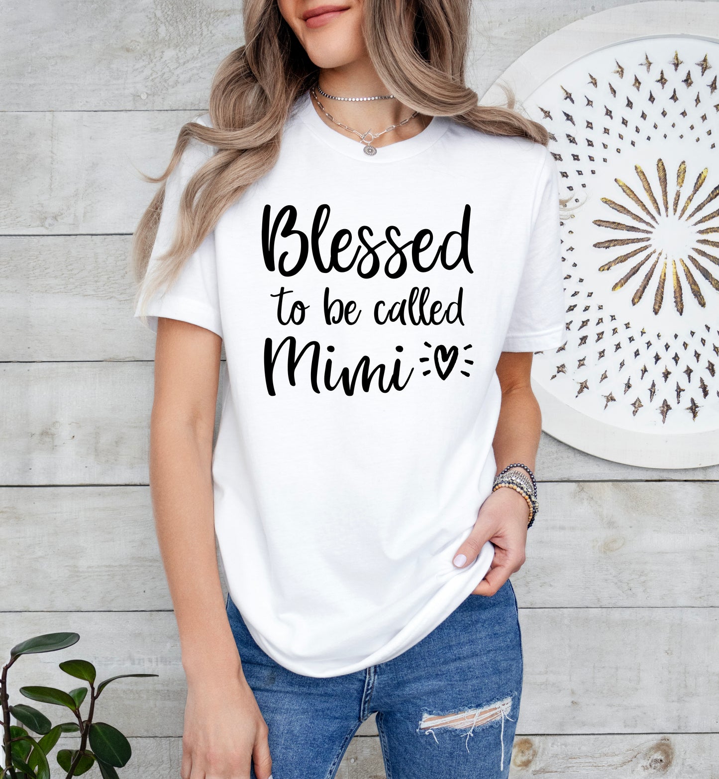 Blessed To Be Called Mimi Shirt | Light Garment