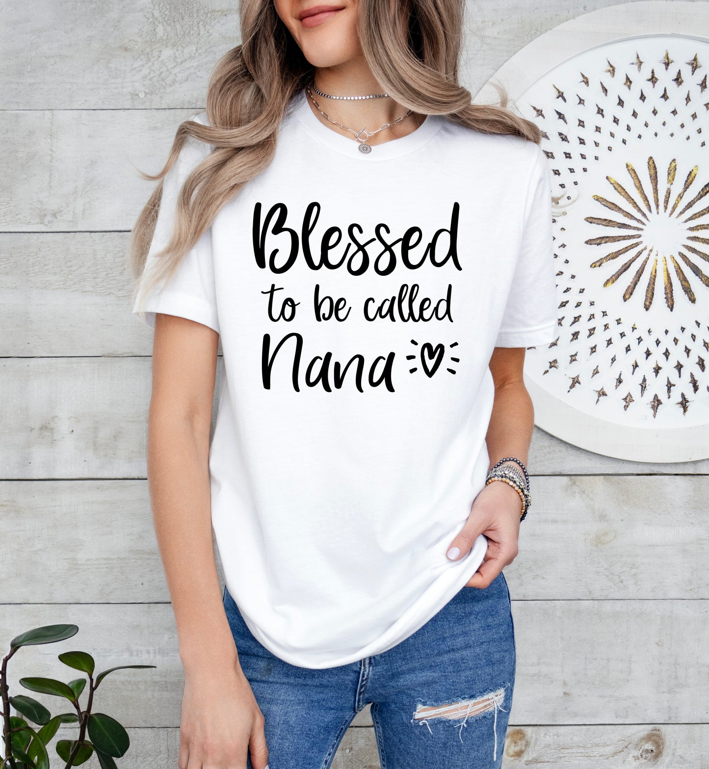 Blessed To Be Called Nana Shirt | Light Garment