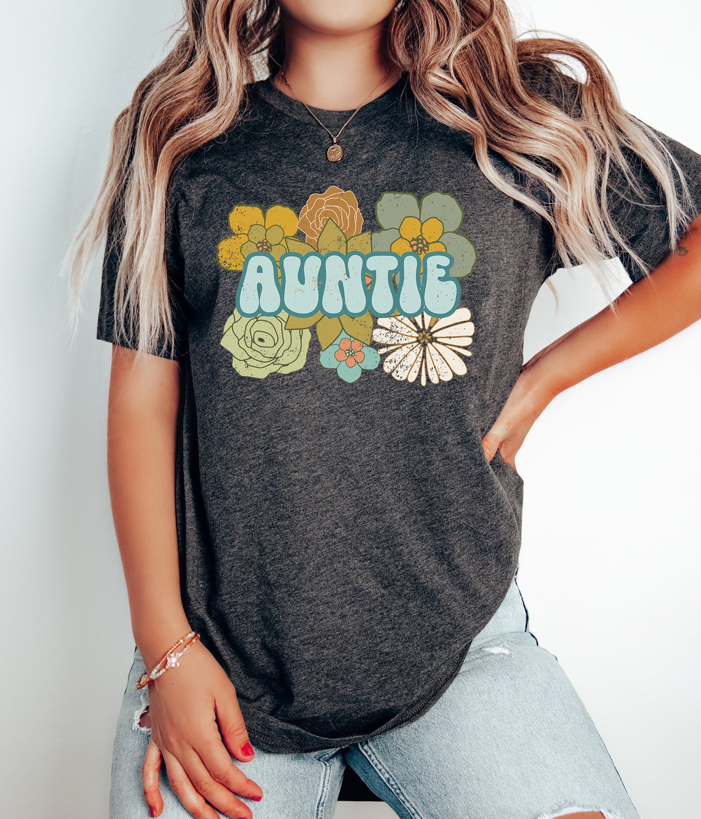 Auntie Shirt | Boho Style Aunt Shirt