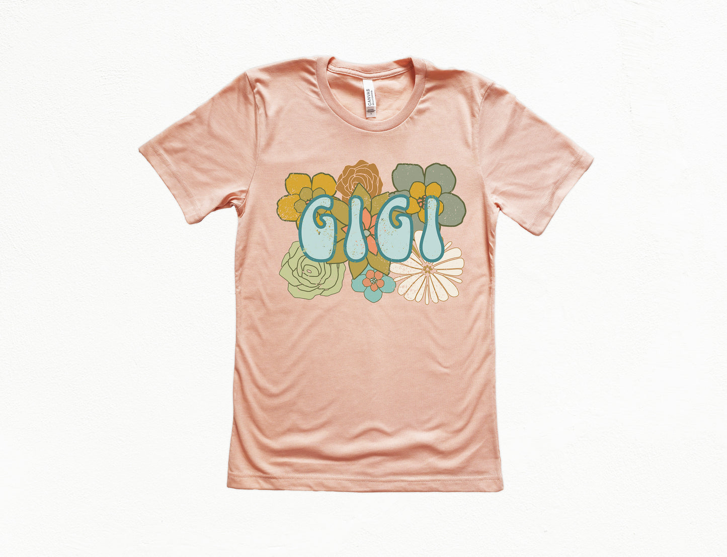 BOHO Gigi Flowers Shirt | Gigi Shirt | Light Garment