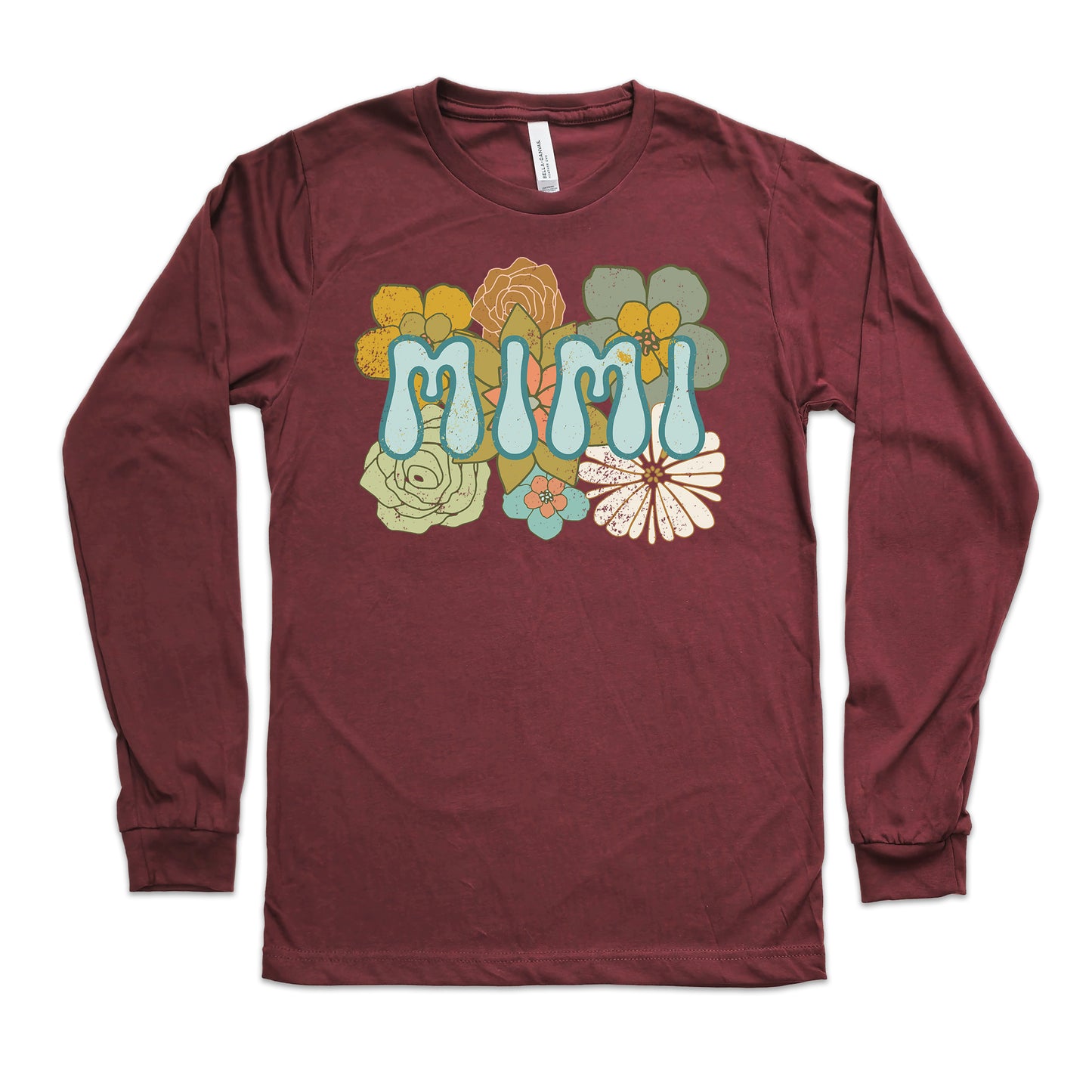 BOHO Mimi Flowers Shirt Long Sleeve | Long Sleeve Mimi Shirt