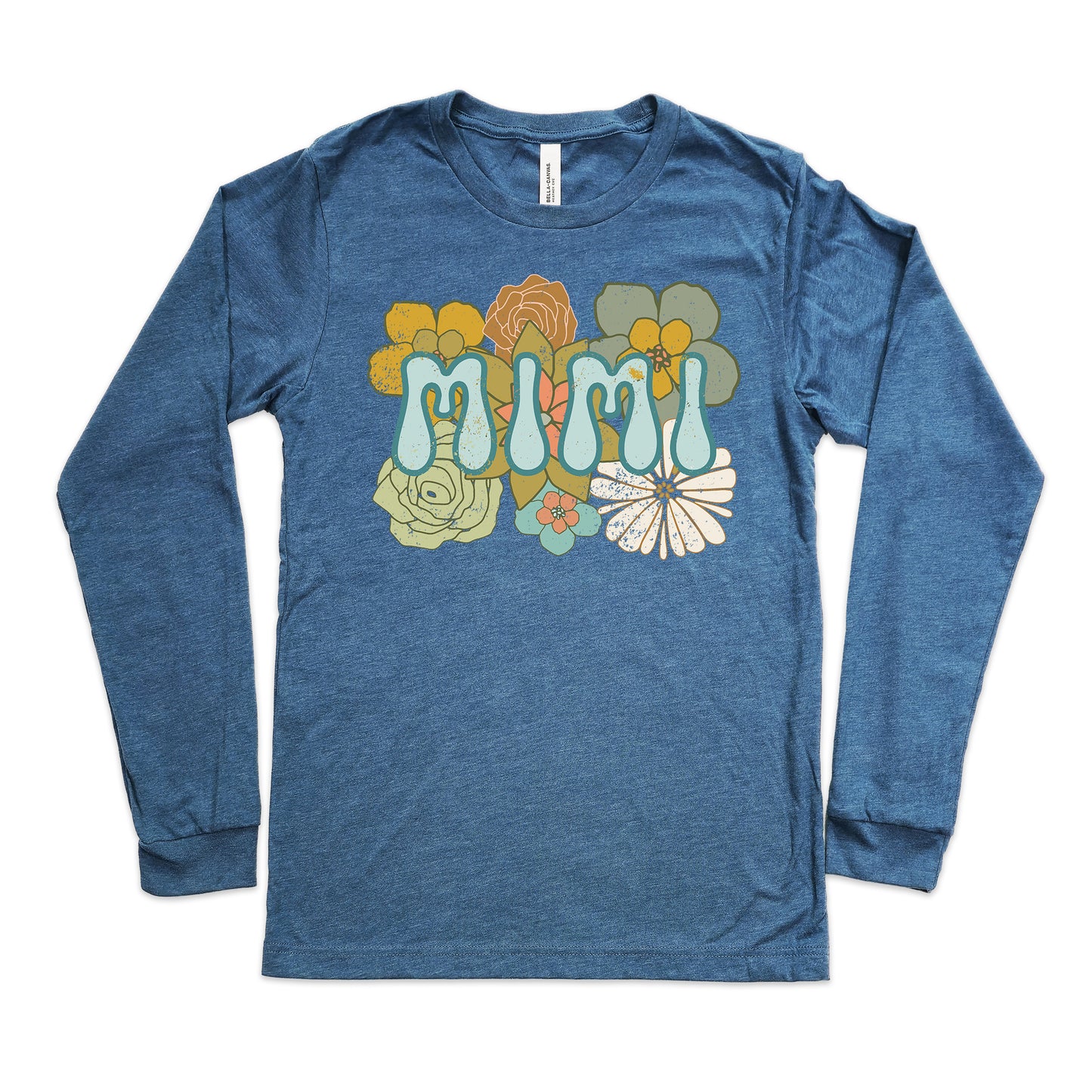 BOHO Mimi Flowers Shirt Long Sleeve | Long Sleeve Mimi Shirt