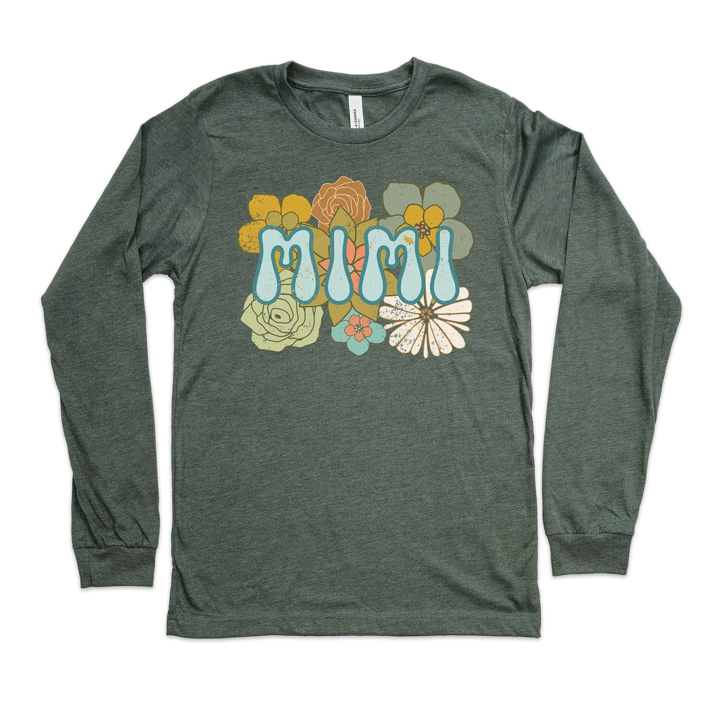 BOHO Mimi Flowers Shirt Long Sleeve | Long Sleeve Mimi Shirt