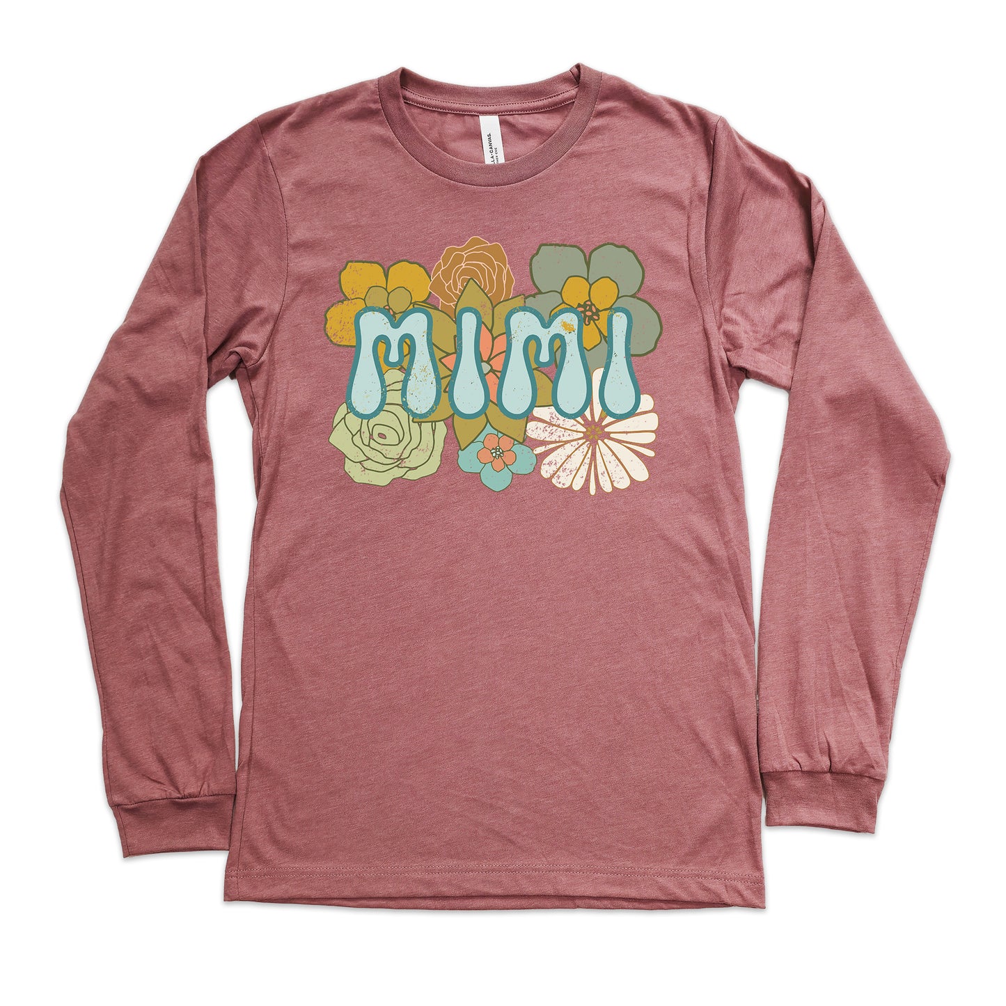BOHO Mimi Flowers Shirt Long Sleeve | Long Sleeve Mimi Shirt