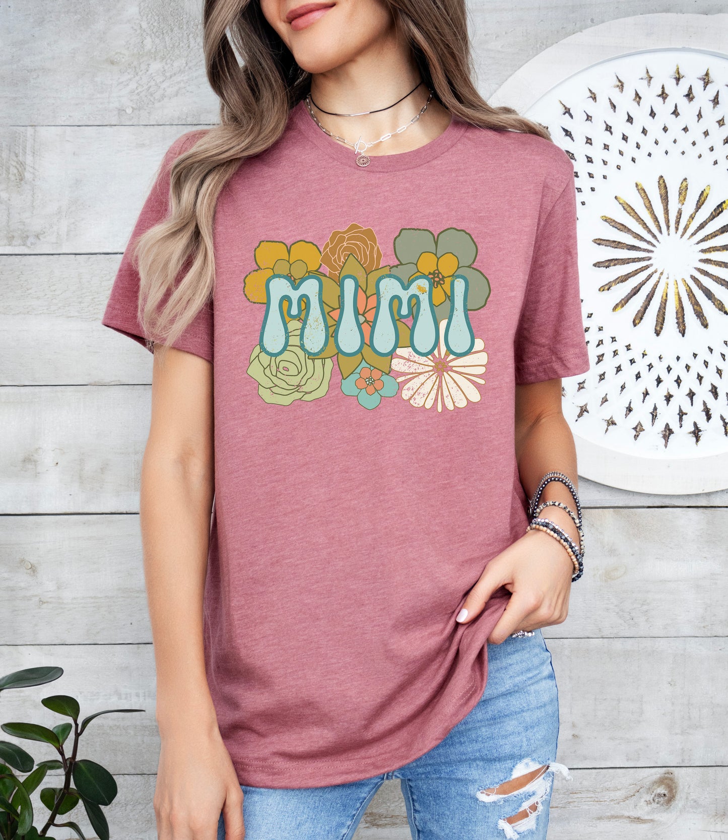 BOHO Mimi Flowers Shirt | Mimi Shirt