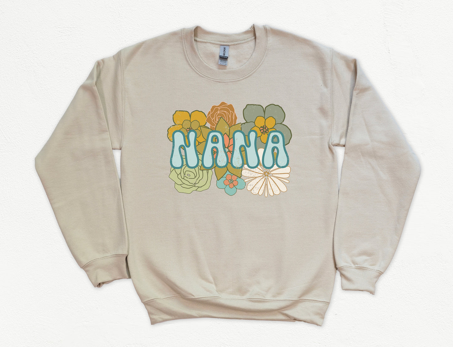 BOHO Flowers Nana Sweatshirt