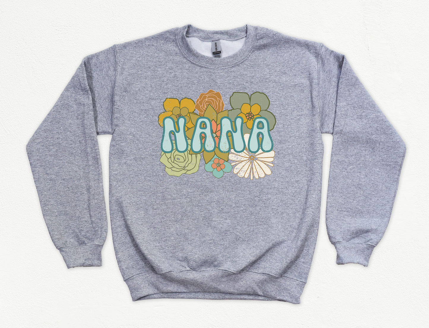 BOHO Flowers Nana Sweatshirt