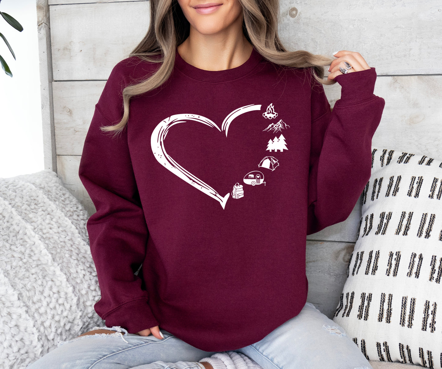 Camping Lover Sweatshirt | Camping Sweatshirt