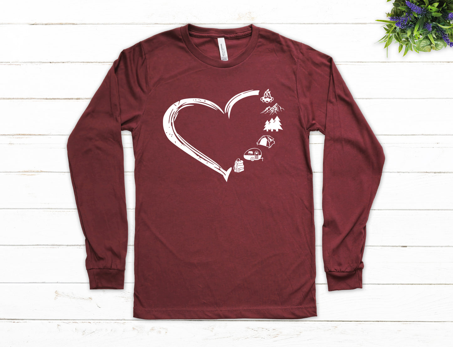 Camping Lover Shirt Long Sleeve | Long Sleeve Camping Shirt