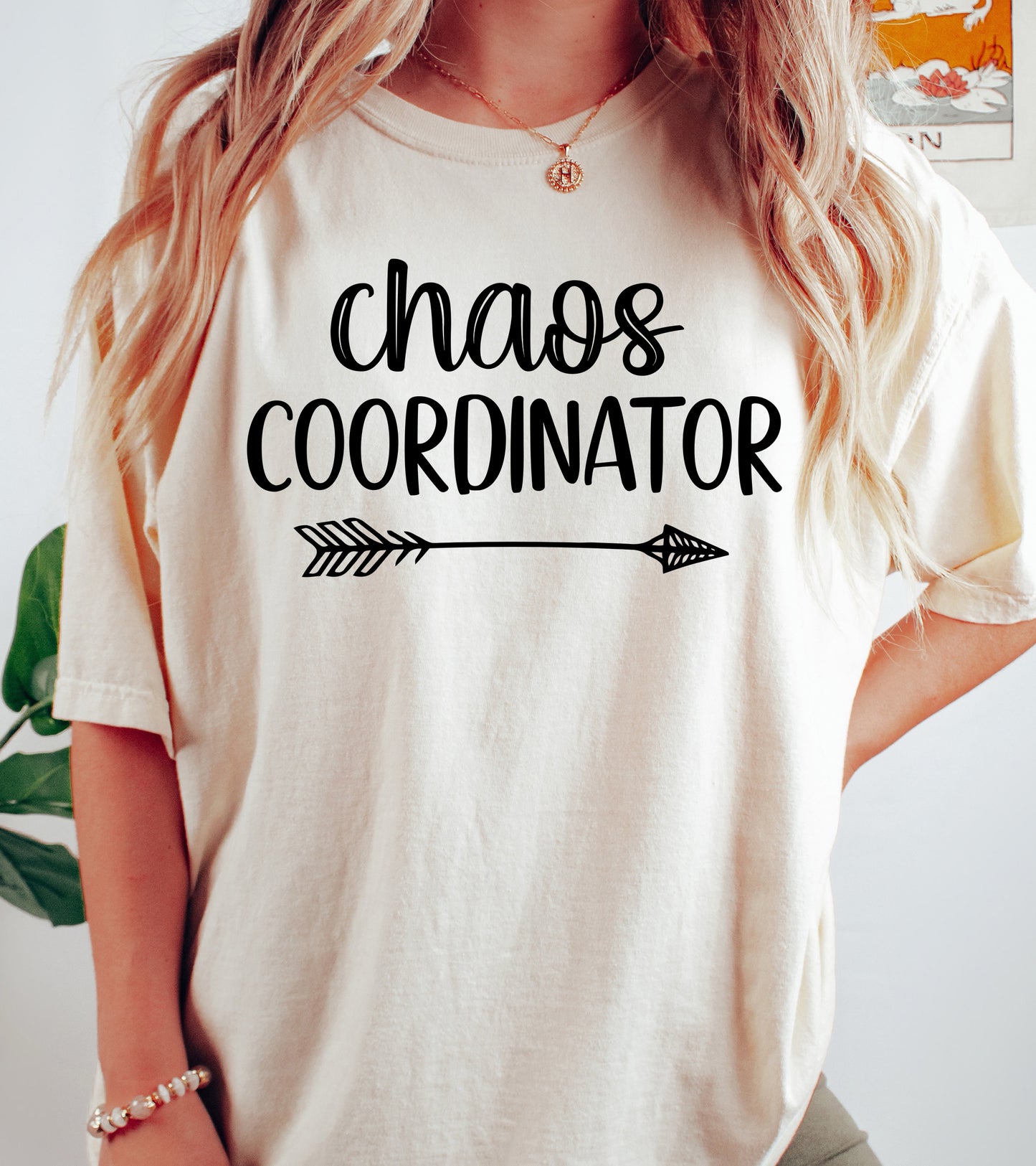 Chaos Coordinator Shirt | Comfort Colors Vintage Style Mom Shirt