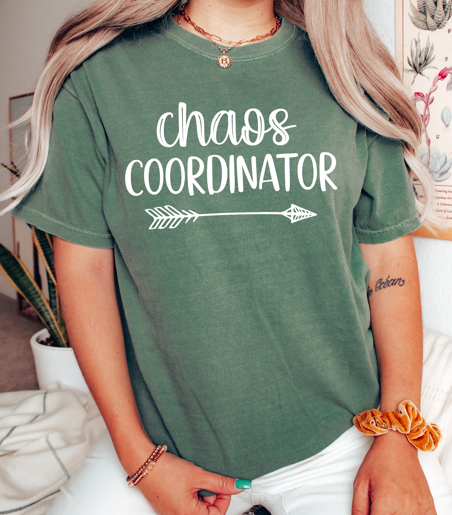 Chaos Coordinator Shirt | Comfort Colors Vintage Style Mom Shirt