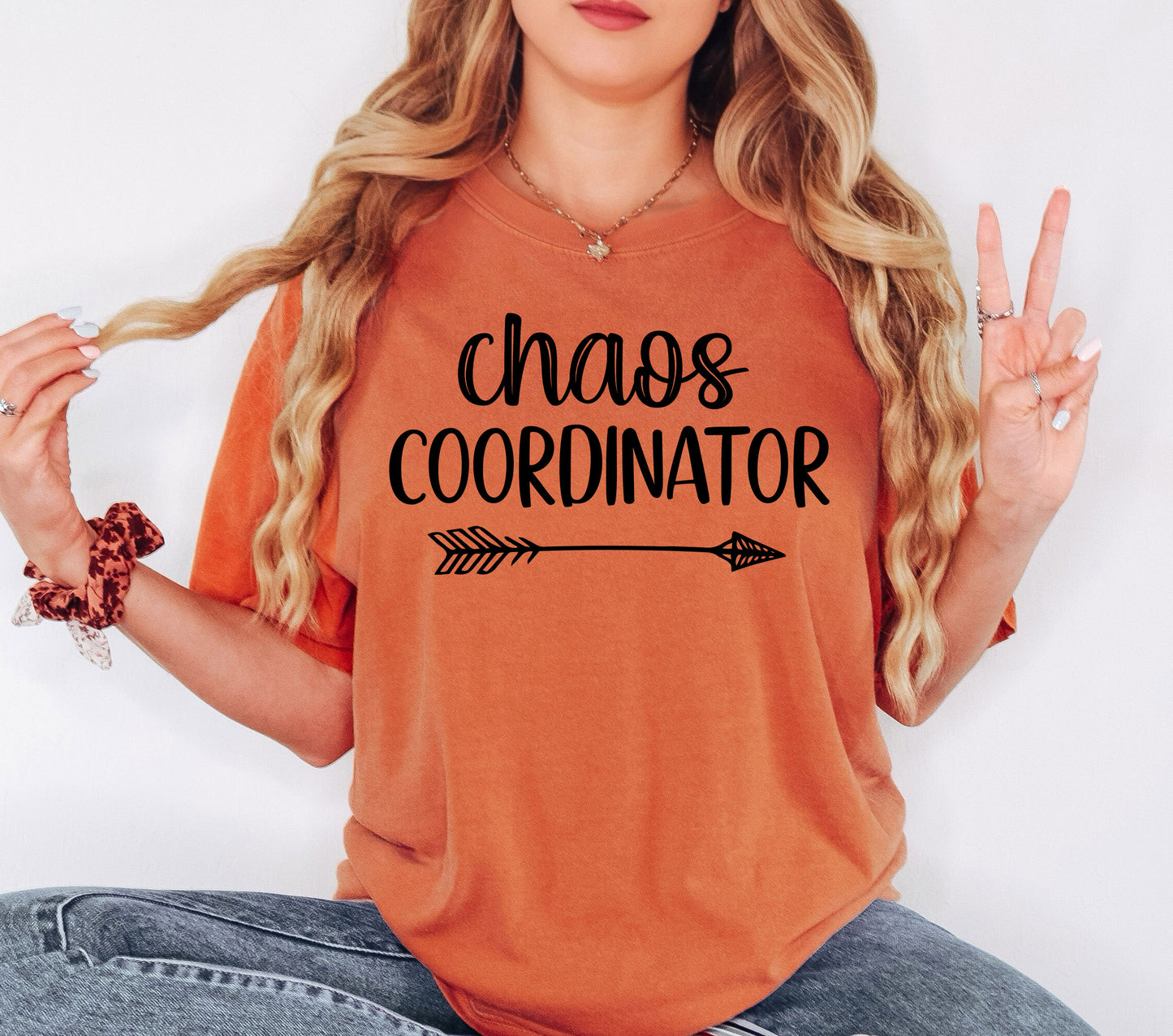 Chaos Coordinator Shirt | Comfort Colors Vintage Style Mom Shirt