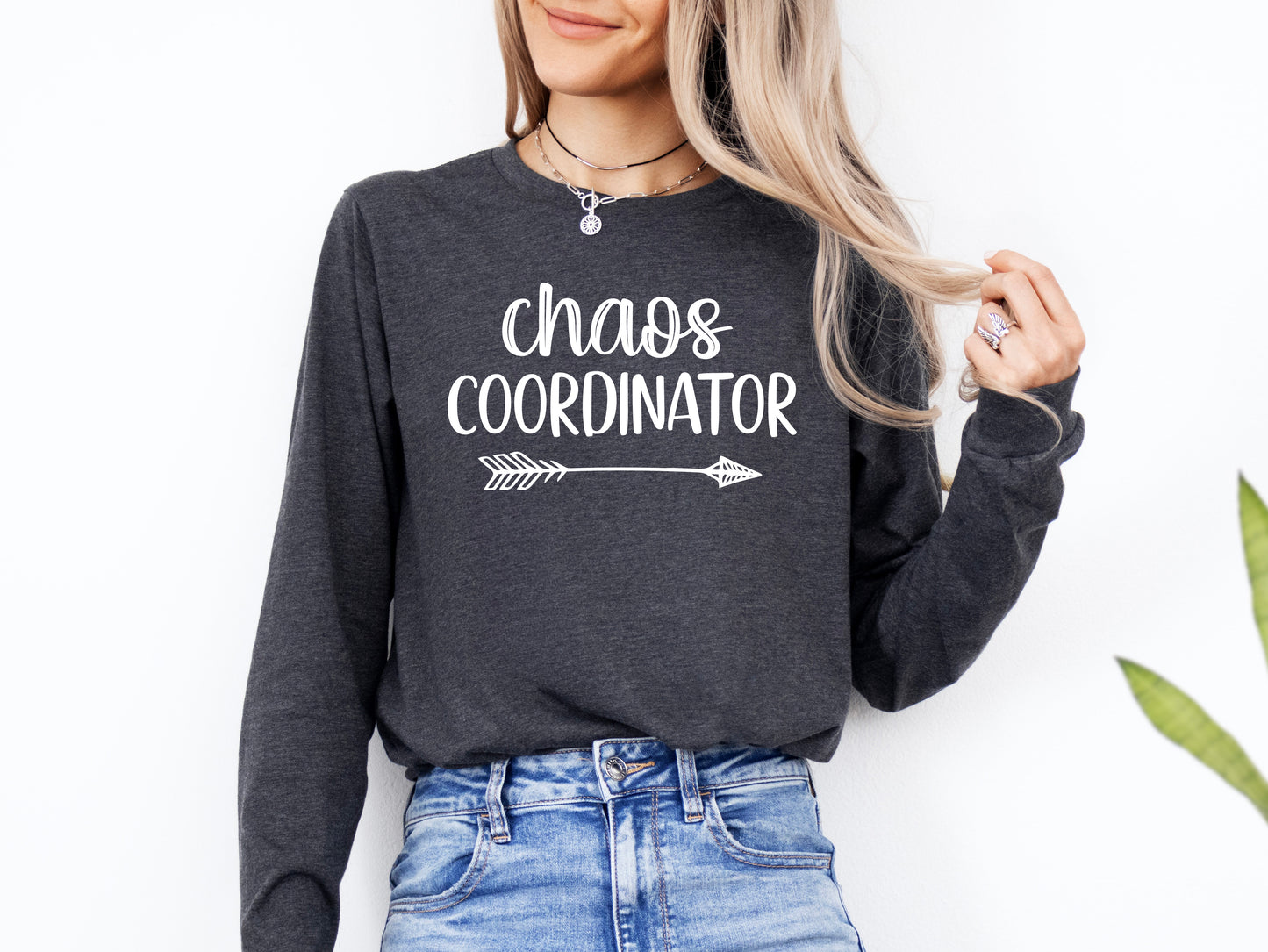 Chaos Coordinator Shirt Long Sleeve | Long Sleeve Mom Shirt