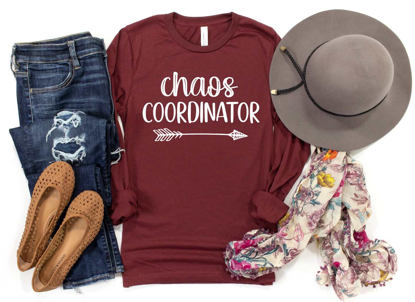 Chaos Coordinator Shirt Long Sleeve | Long Sleeve Mom Shirt