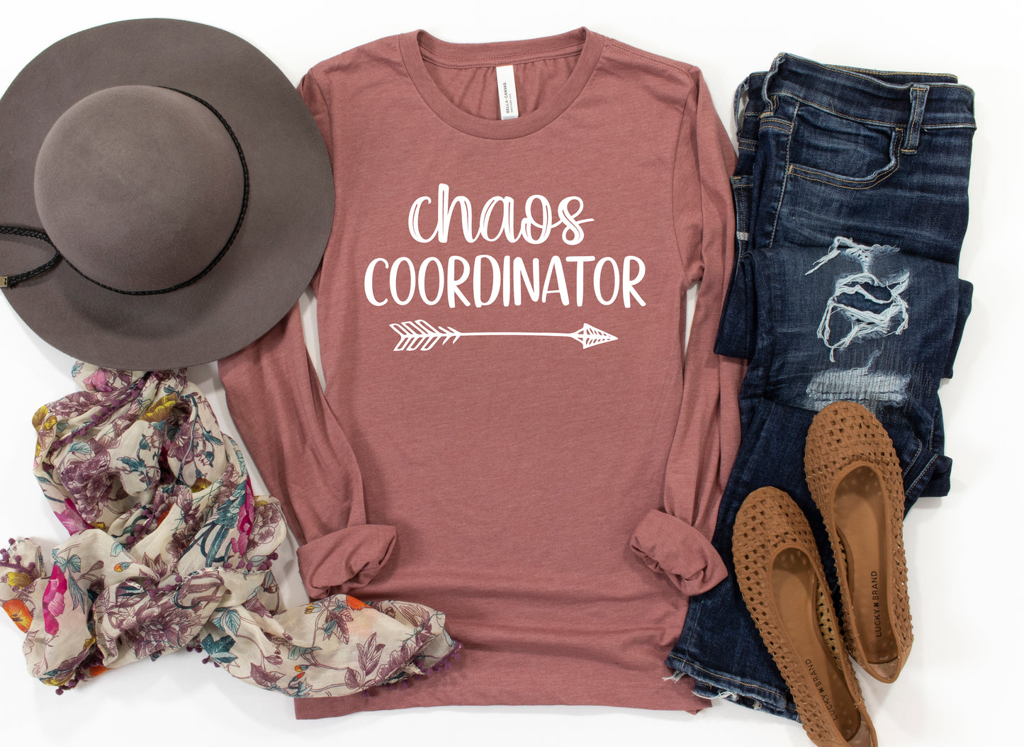 Chaos Coordinator Shirt Long Sleeve | Long Sleeve Mom Shirt