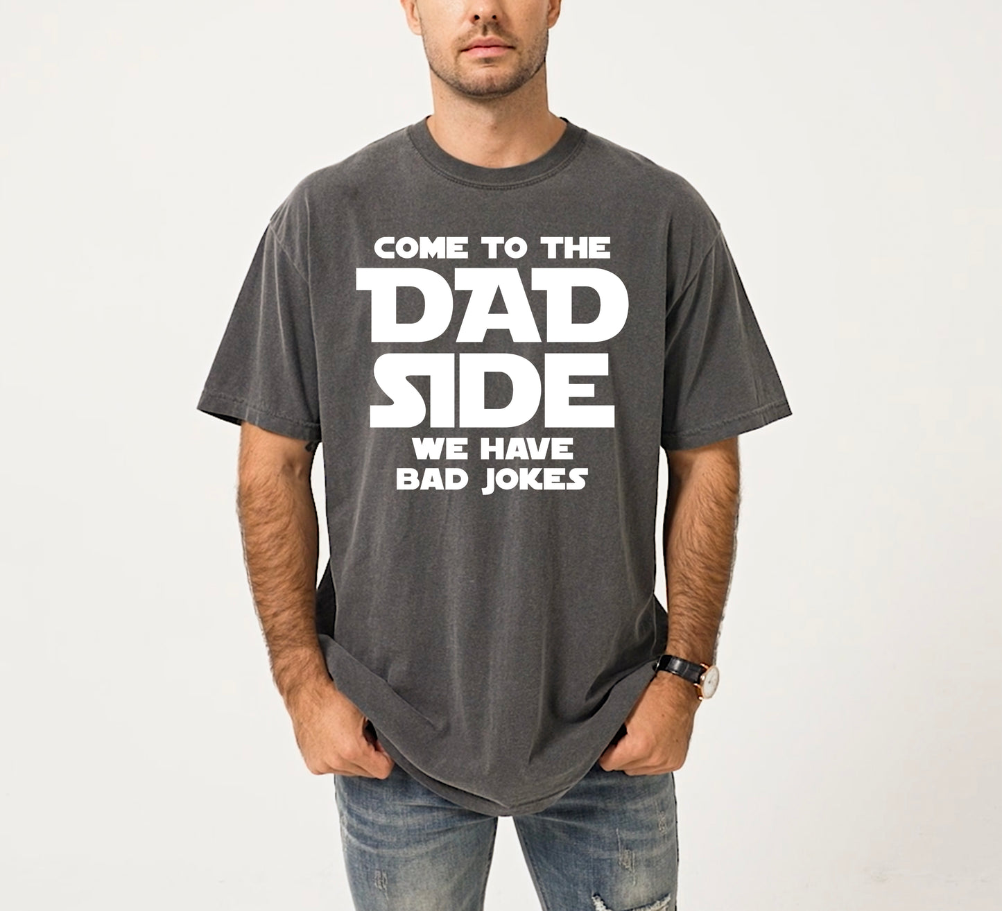 Come To The Dad Side Shirt | Comfort Colors Vintage Style Dad Shirt