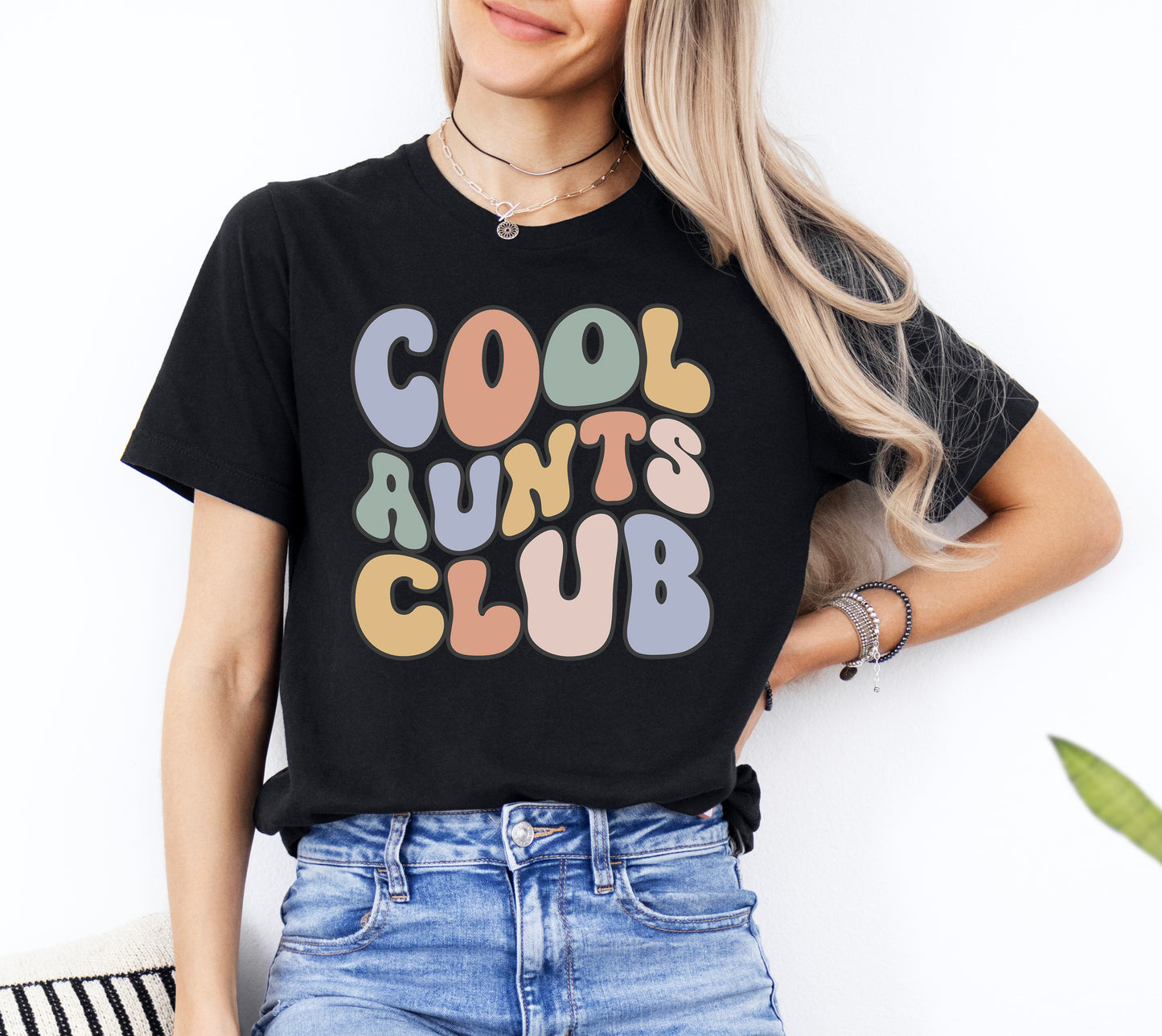 Retro Cool Aunts Club Shirt | Aunt Shirt