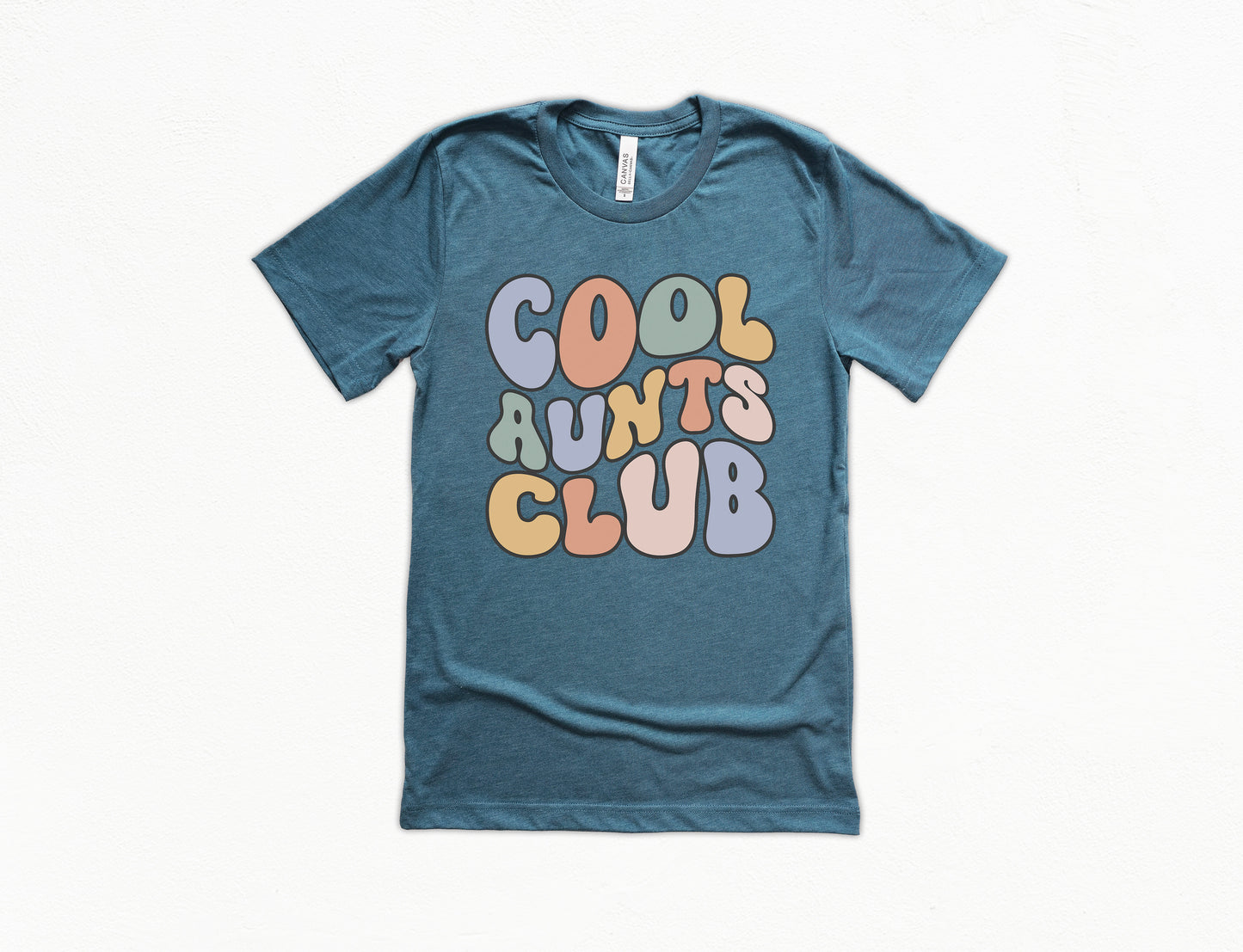 Retro Cool Aunts Club Shirt | Aunt Shirt | Light Garment