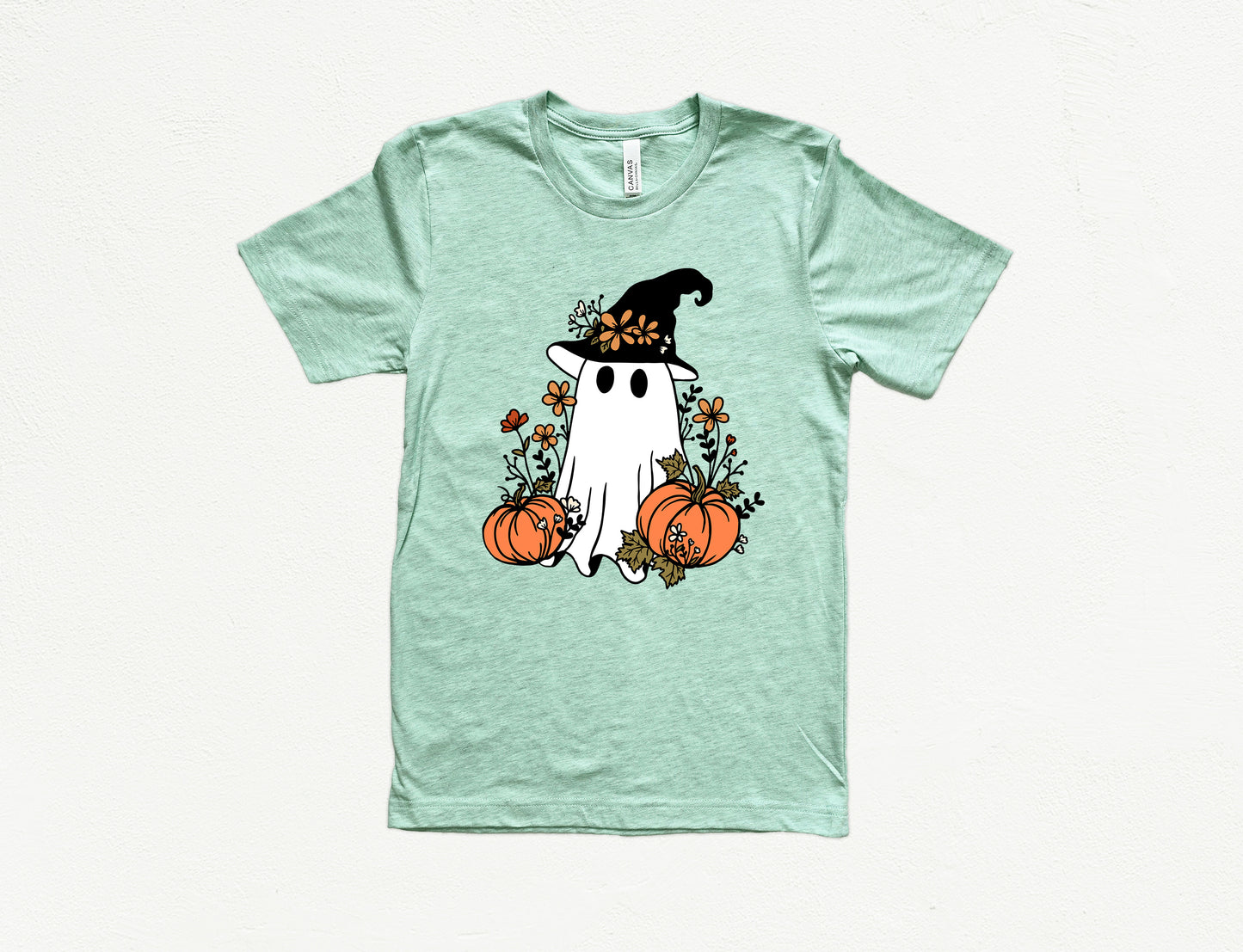 Cute Ghost Witch Halloween Shirt