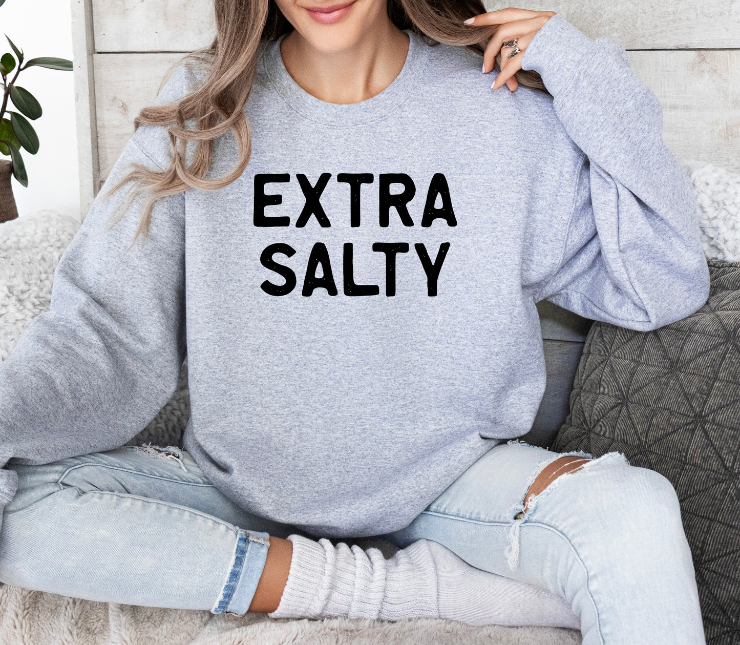 Extra Salty Sweatshirt | Funny Sweatshirt