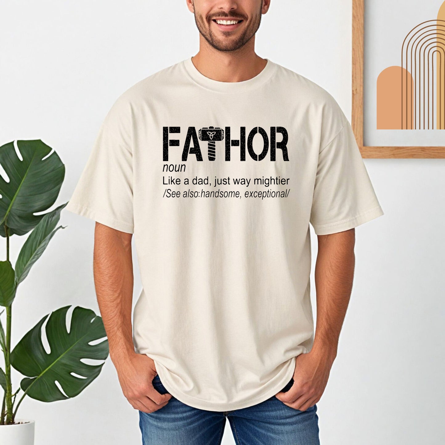 Fathor Shirt | Comfort Colors Vintage Style Dad Shirt